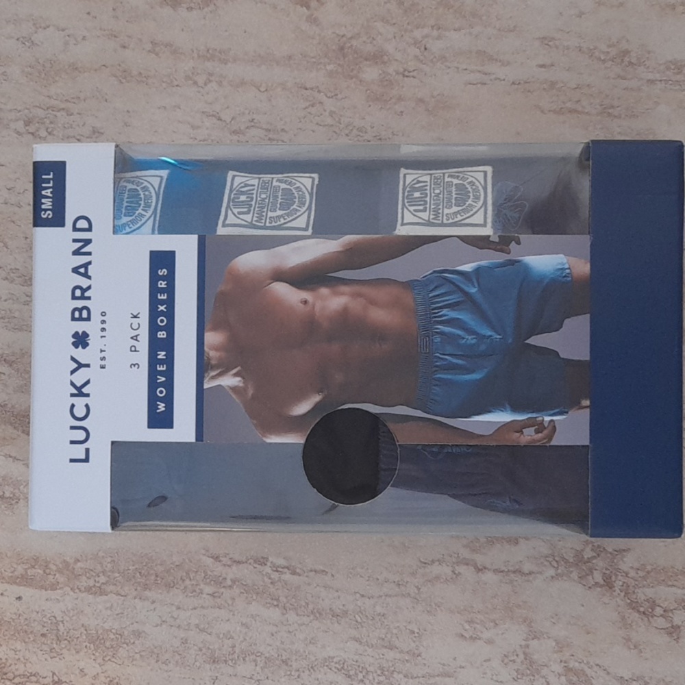 Lucky brand 3 woven boxers